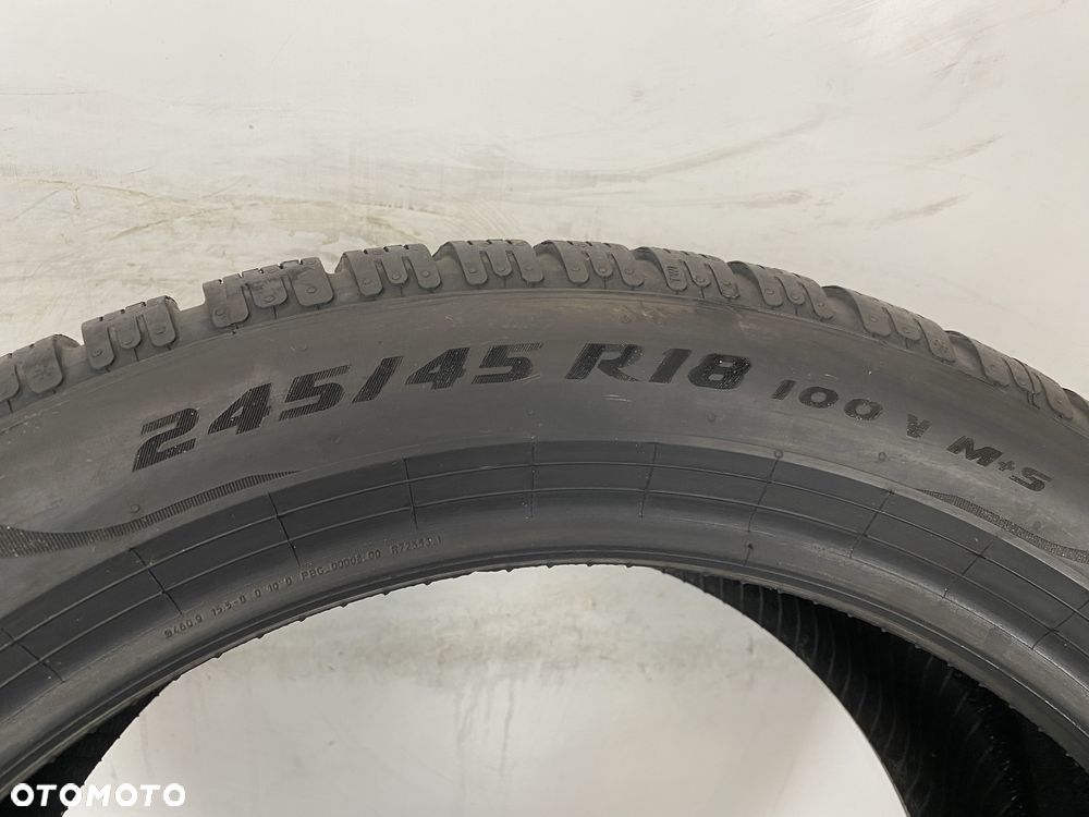 2x 245/45/18 Pirelli PZero Winter / 2022r 6mm / GWARANCJA - 7