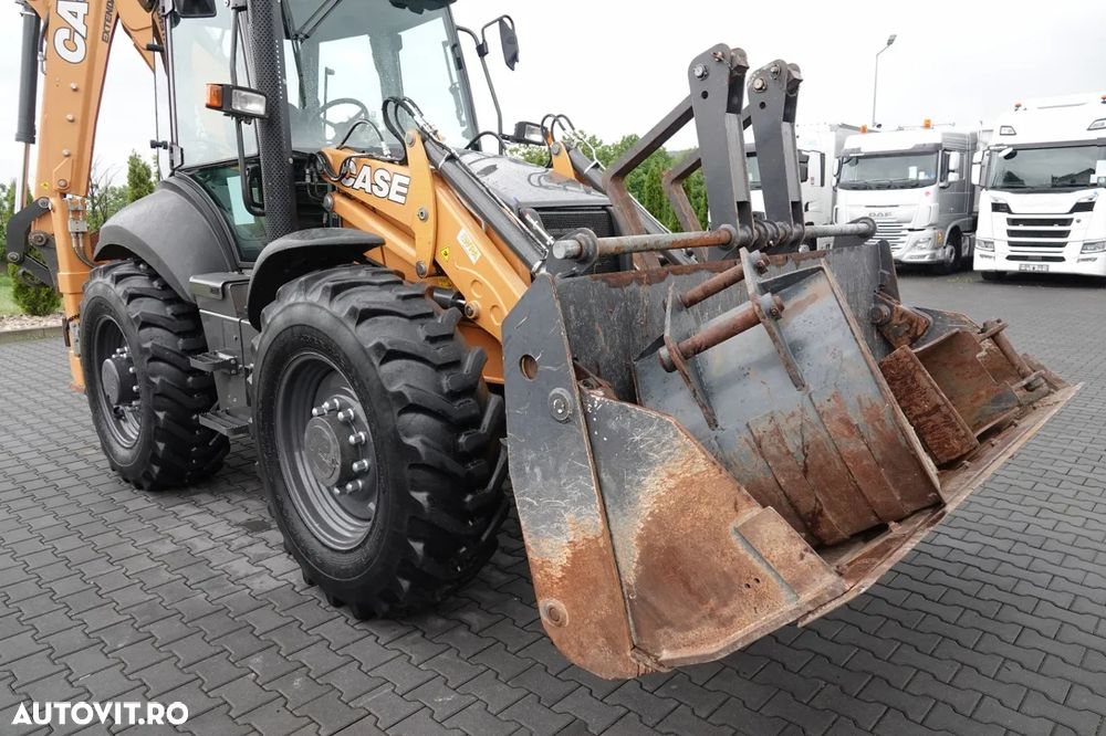 Case 965 ST / BULDOEXCAVATOR / 4X4x4 / PE ROȚI EGALE / AER CONDIȚIONAT / POWERSHIFT / Roți directoare 4WS / SET GALETE / 2020 / - 17