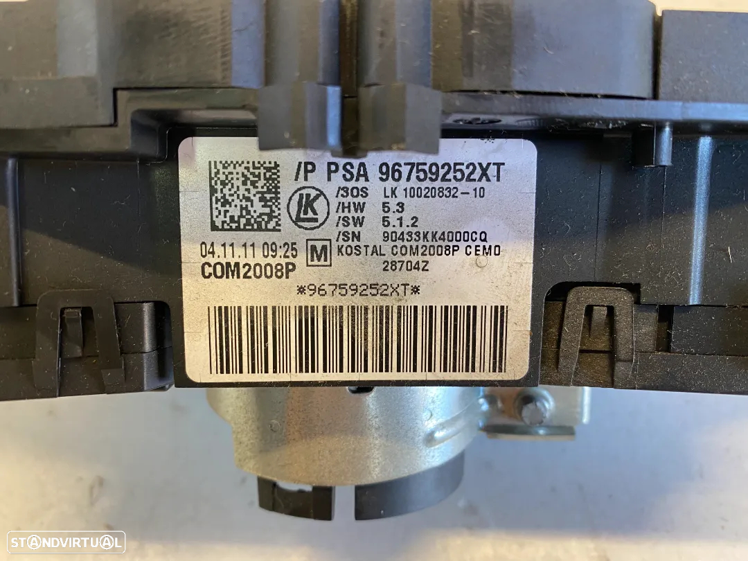 Comutador Fita de airbag Citroen C4 II 96759252XT (2011-2019) - 3