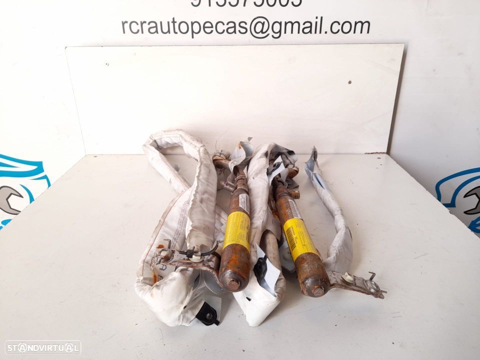 CORTINA AIRBAG LATERAL CORTINAS LATERAIS ORIGINAL | REF. 8P3680741C | AUDI A3 8P SLINE / S-LINE;