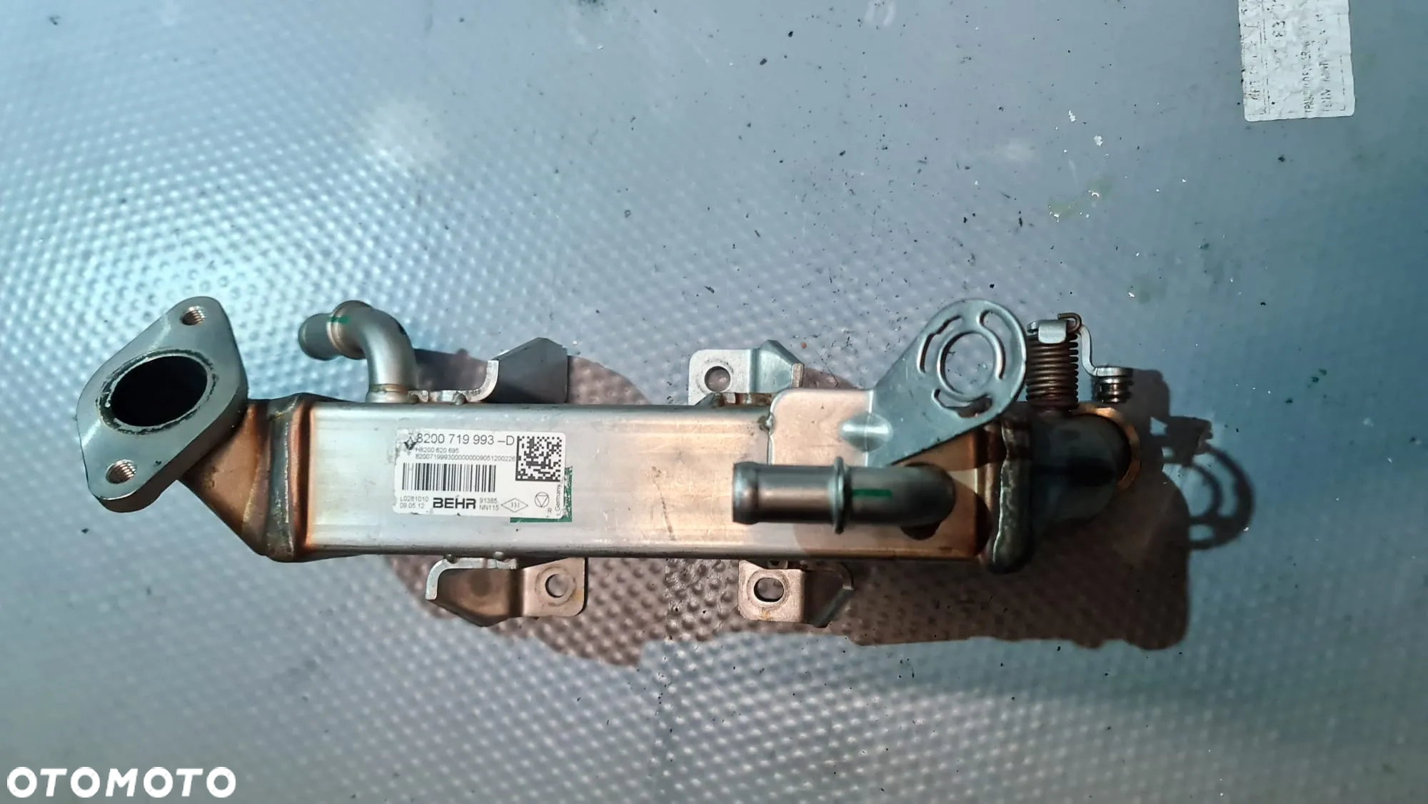 Renault chłodniczka spalin EGR - 4