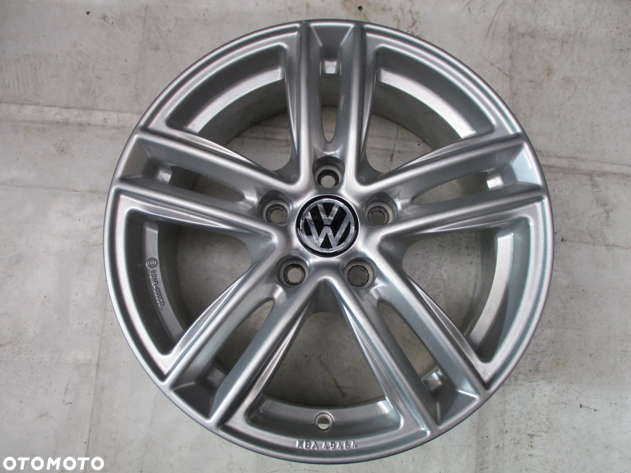 FELGI ALUMINIOWE 16 VW BEETLE II TOURAN EOS GOLF JETTA PASSAT PHAETON ET42 - 9