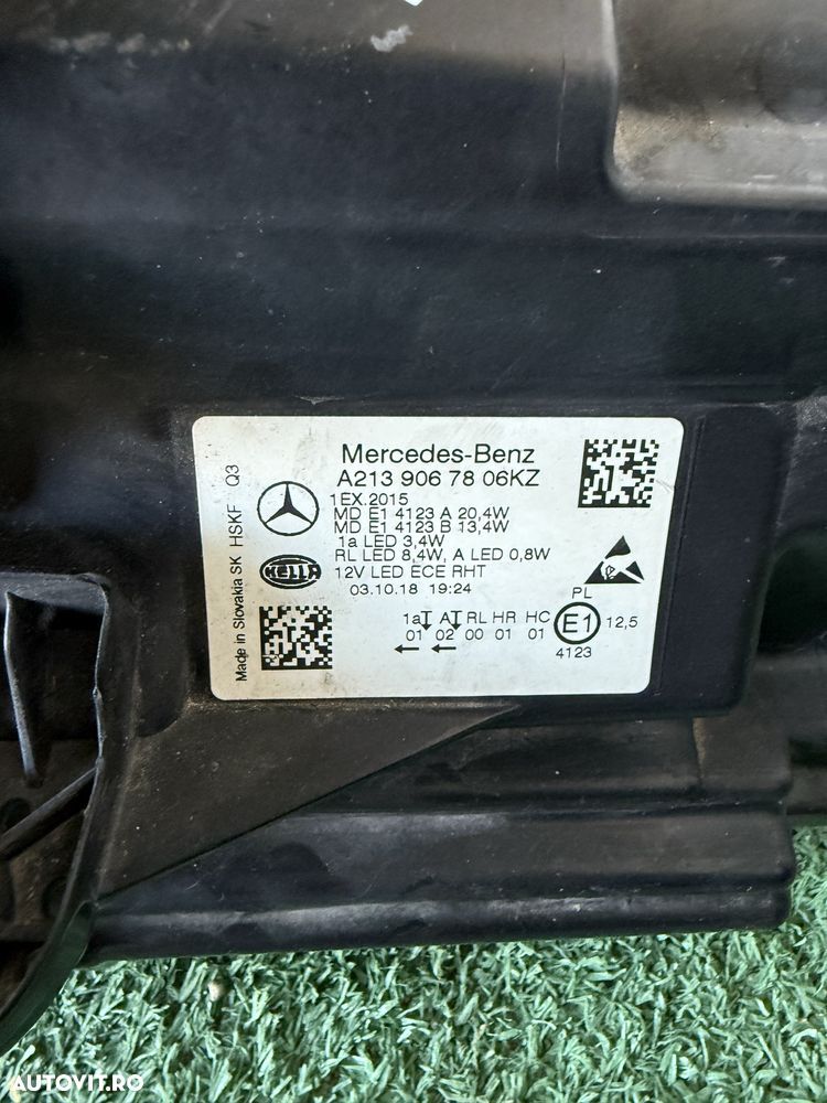 Far stanga dreapta Mercedes E class W213 Performance - 8