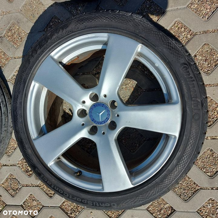 KOLA 18" MERCEDES E W212 W207 C W204 KOMPLETNE ORYGINALNE Z OPONAMI - 27
