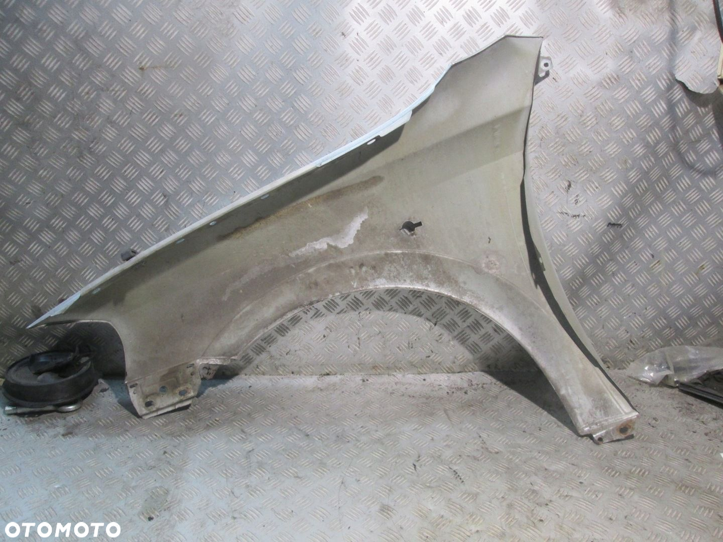 PRAWY BŁOTNIK PRZEDNI OPEL ASTRA G Z147 1998-2005 SREBRNY - 3