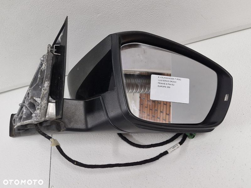 volkswagen t-roc lusterko drzwi prawe 6 pin eu - 6