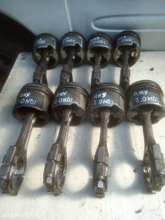 Citroen peugeot RHS 2,0HDI 8V wał korbowy  tłok korbowód  RHY RHZ - 3