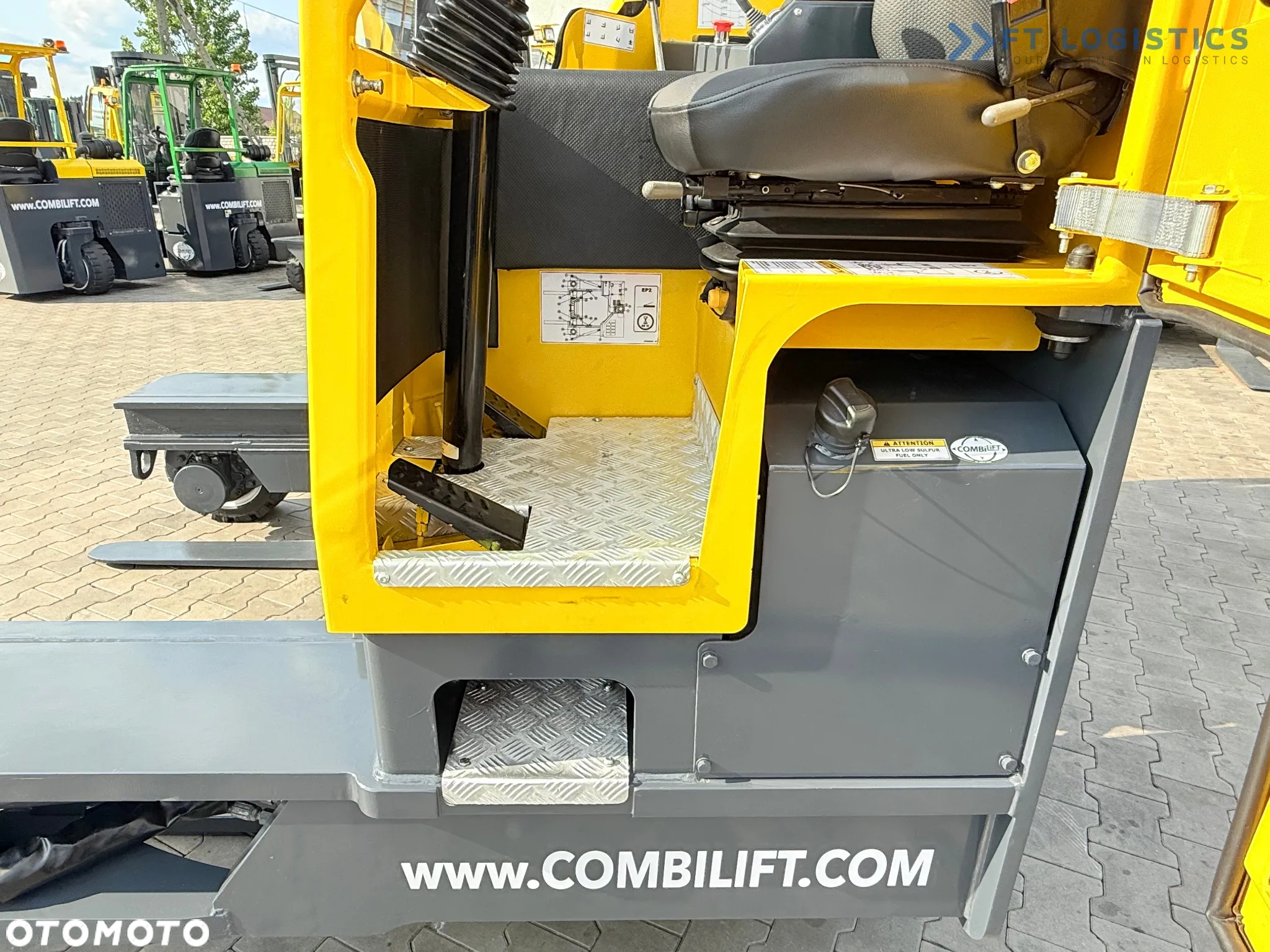 Combilift C4000 / DIESEL / DUPLEX - 4100MM / POZYCJONER / JEDYNIE 2951MTH / JAK NOWY - 15