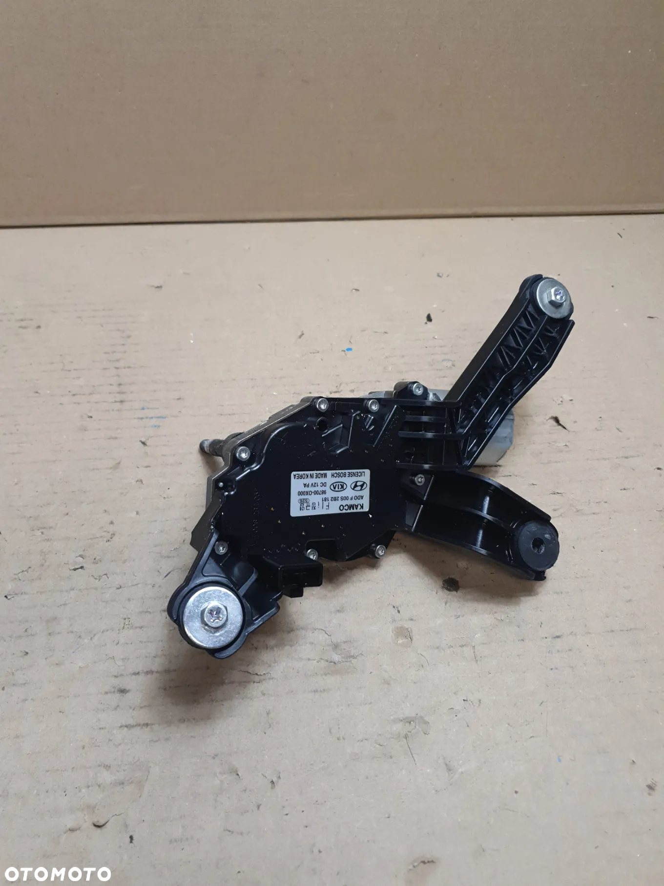 SILNICZEK WYCIERACZKI TYŁ HYUNDAI I10 nr 98700-0X000 98700-OX000 - 4