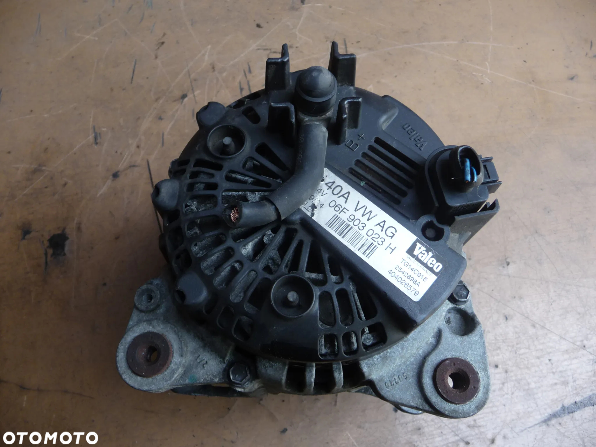 AUDI A4 B6 1.9 TDI ALTERNATOR 140A 06F903023H - 6