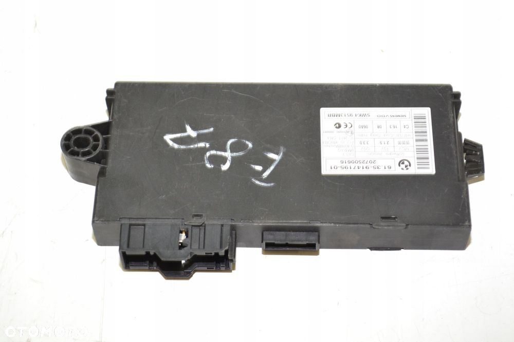 MODUŁ STEROWNIK CAS BMW E90 E91 E92 E93 9147195 - 2
