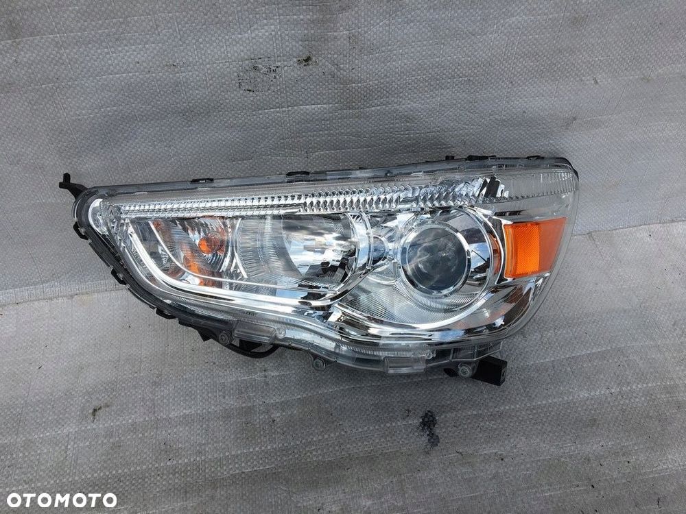 mitsubishi outlander ii 10-16 reflektor lampa lewa zwykła - 6