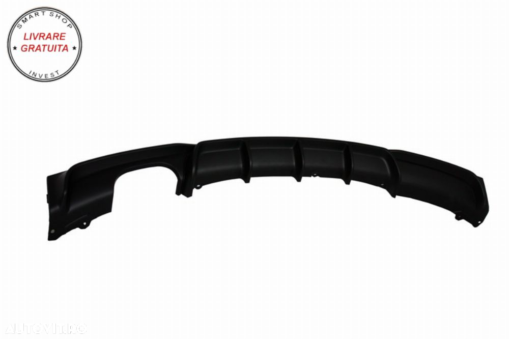 Difuzor Bara cu Toba Ornament Evacuare Fibra Carbon Mat BMW Seria 3 F30 F31 (2011-- livrare gratuita - 3