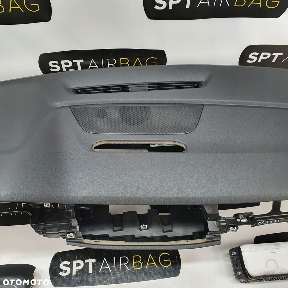 AUDI Q7 4M II DESKA ROZDZIELCZA KONSOLA KOKPIT PULPIT PODUSZKI AIRBAG AIR BAG PASY KIT SET - 3