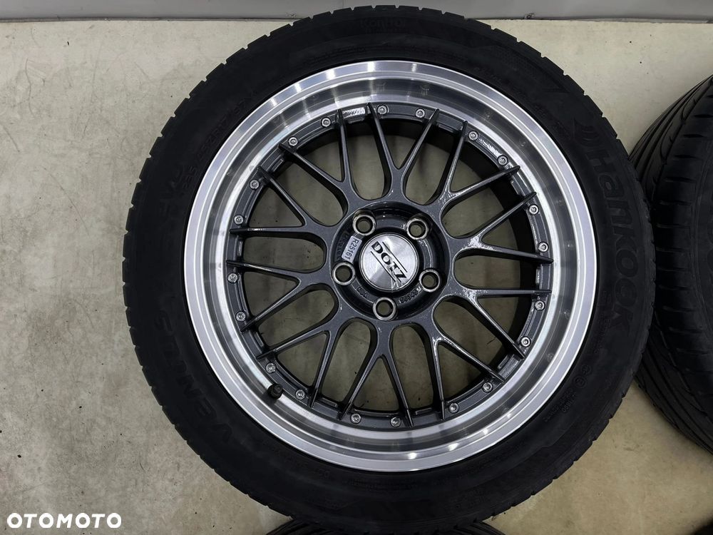 Felgi aluminiowe VW 7,5jx17 ET? 5x112 DOTZ REVVO DARK felgi r17 cali polerowany rant KOMPLET z opona - 2