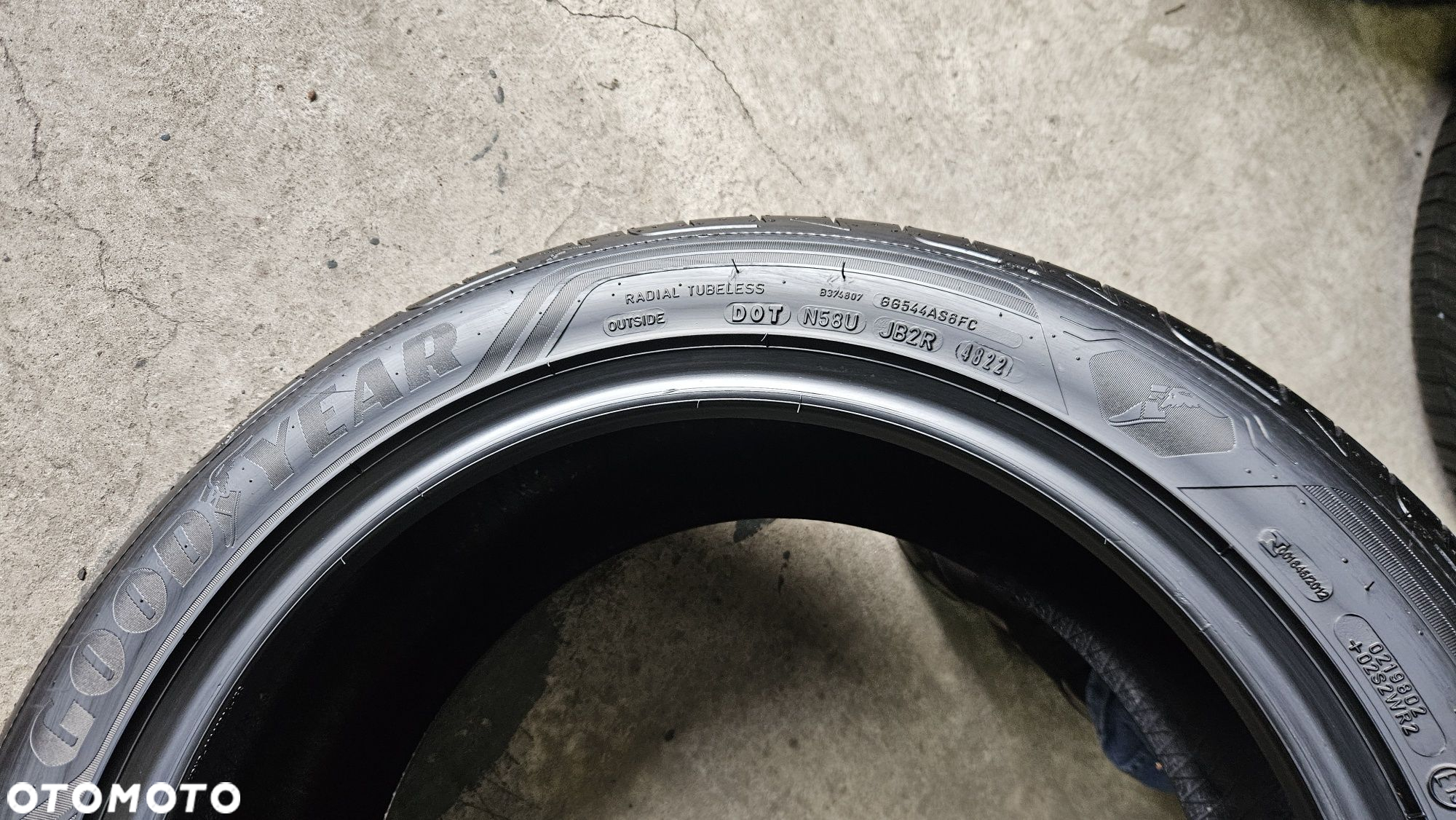 opony używane 245/45R18 Goodyear EAGLE F1 asymetric 3 - 5