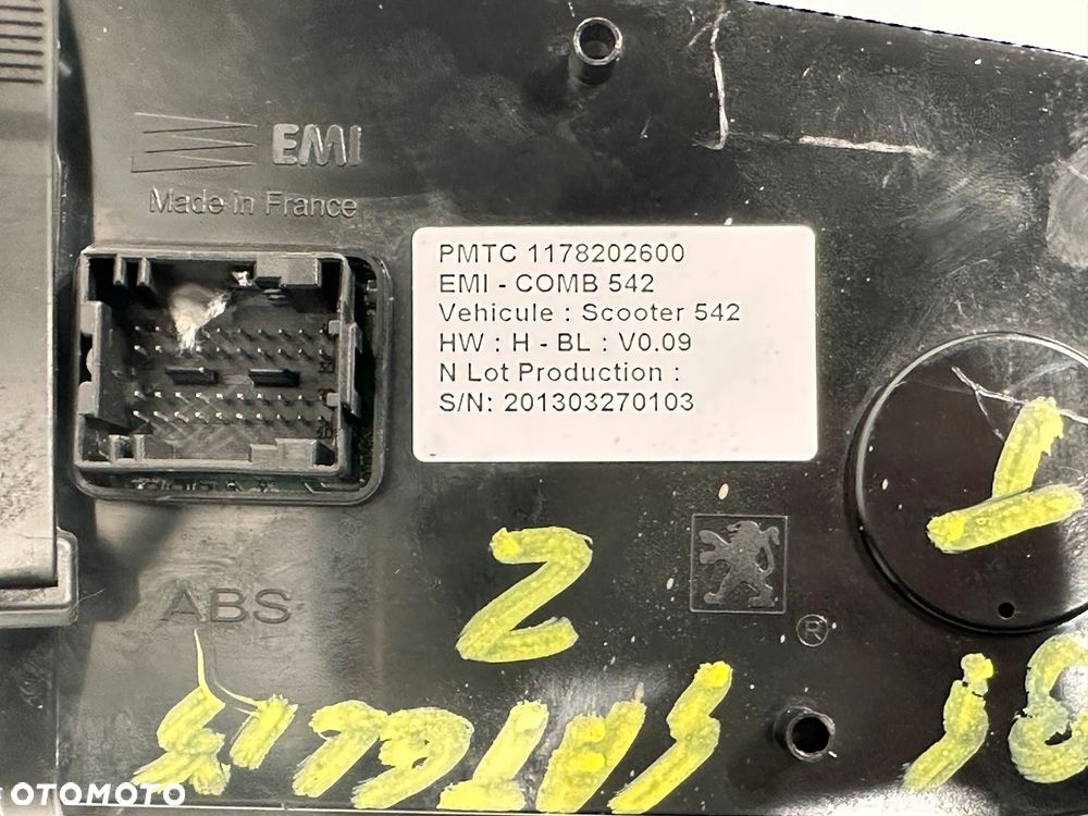 Licznik   Peugeot Satelis II   125   13-19R  Bez ABS - 6