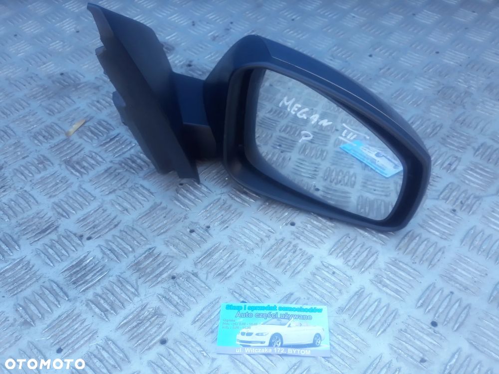 LUSTERKO PRAWE RENAULT MEGANE III 2009r  KOLOR: TEKNG  8 PIN - 1