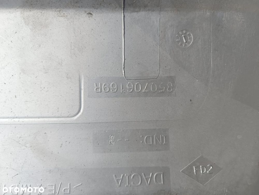 DACIA DUSTER SPOILER ZDERZAKA TYLNEGO 850706169R - 7