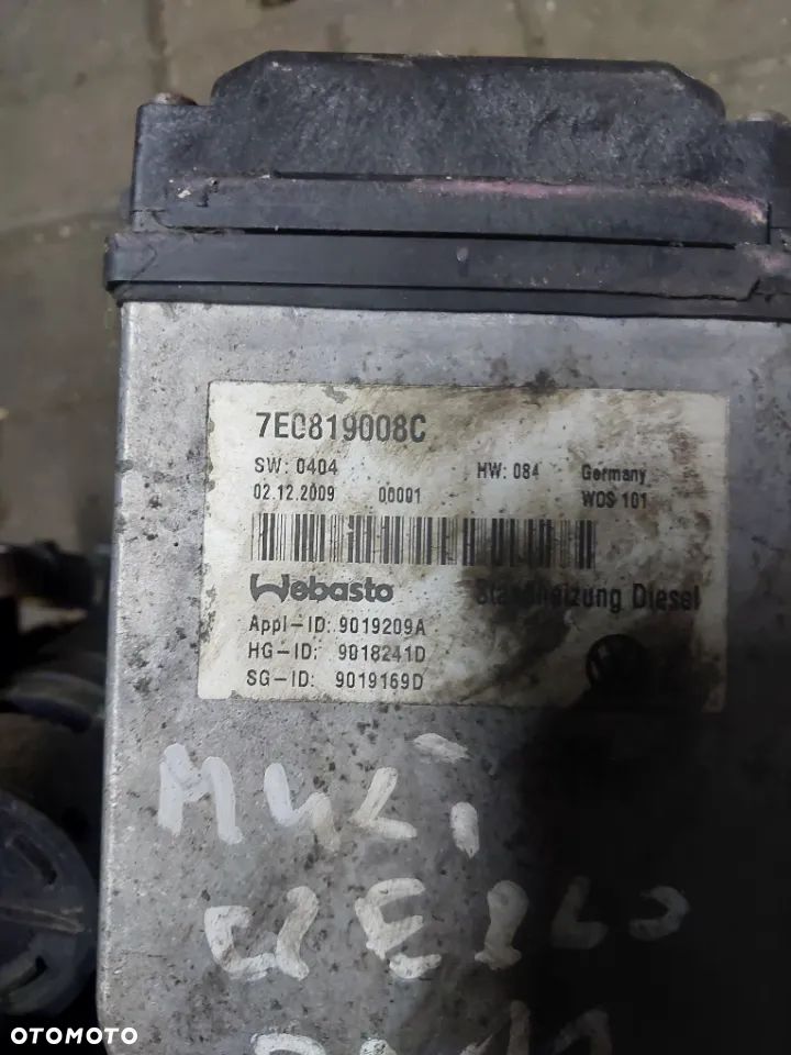Webasto vw t5 lift uszkodzony - 2