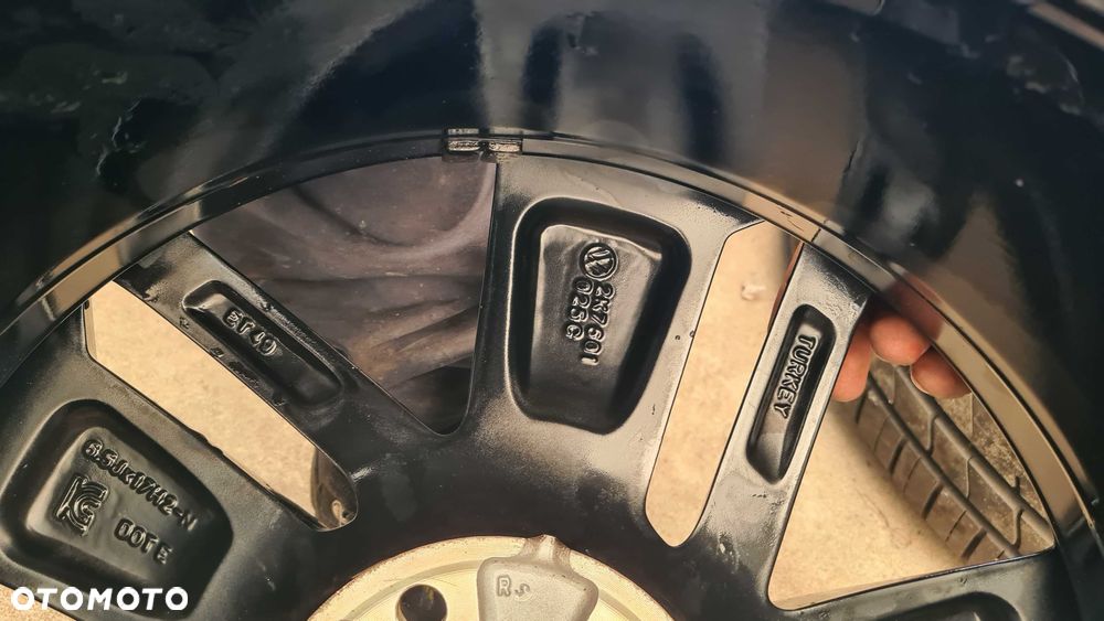 Felgi aluminiowe VOLSWAGEN TOURAN GOLF ! 17 Cali ! BDB STAN MONTAŻ! - 9