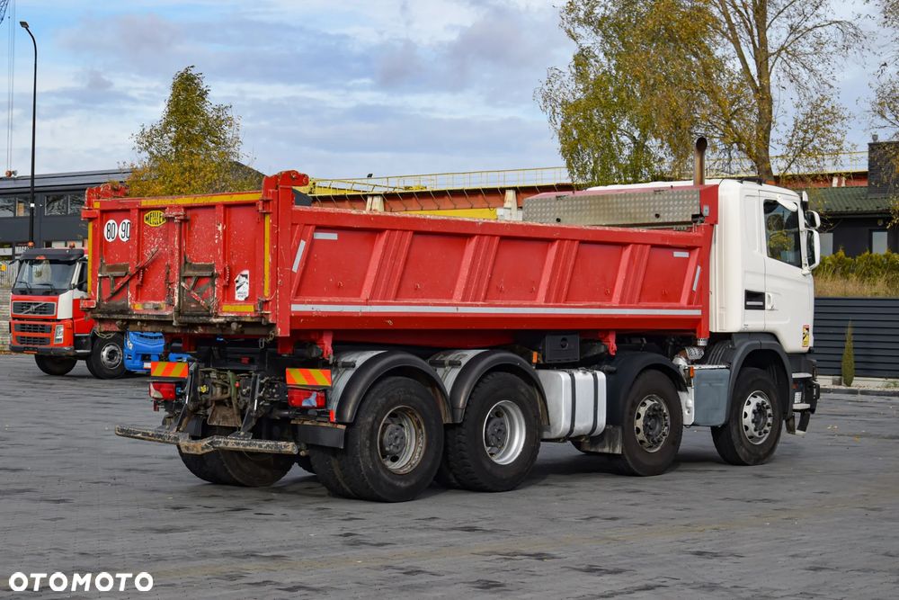 Scania G410 / 8x4 / EURO 6 / WYWROTKA / MELLER KIPPER / HYDROBURTA / AUTOMAT / 2016 / SERWISOWANY / SPROWADZONY - 5