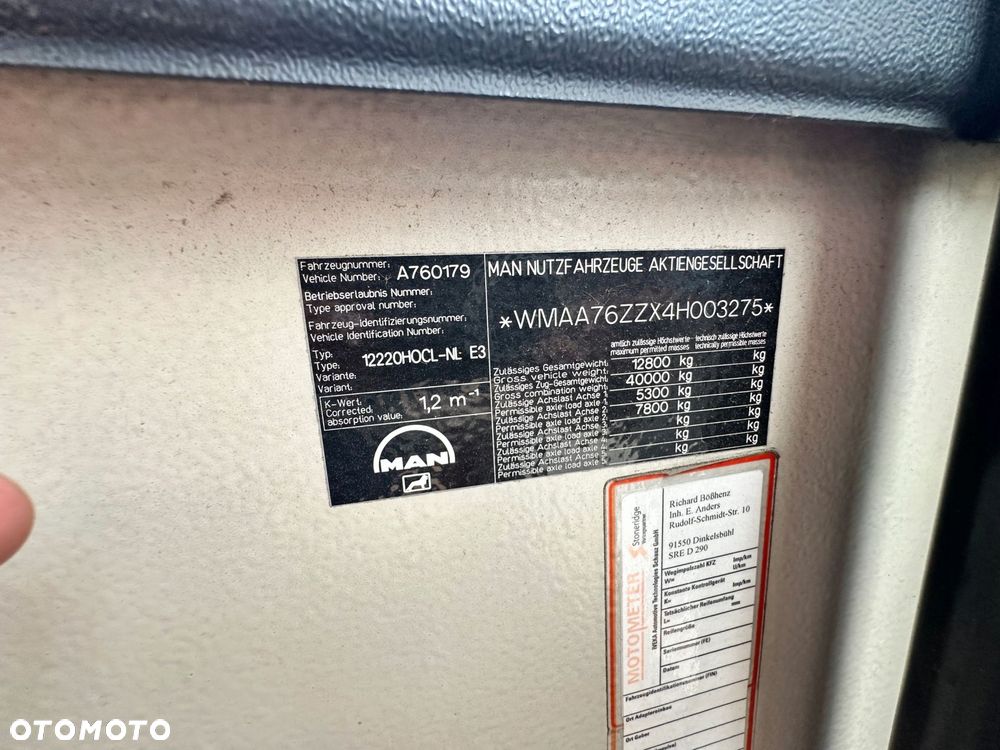 silnik kompletny man d0836 loh01 autobus 2004r man 12.220 hocl - 8