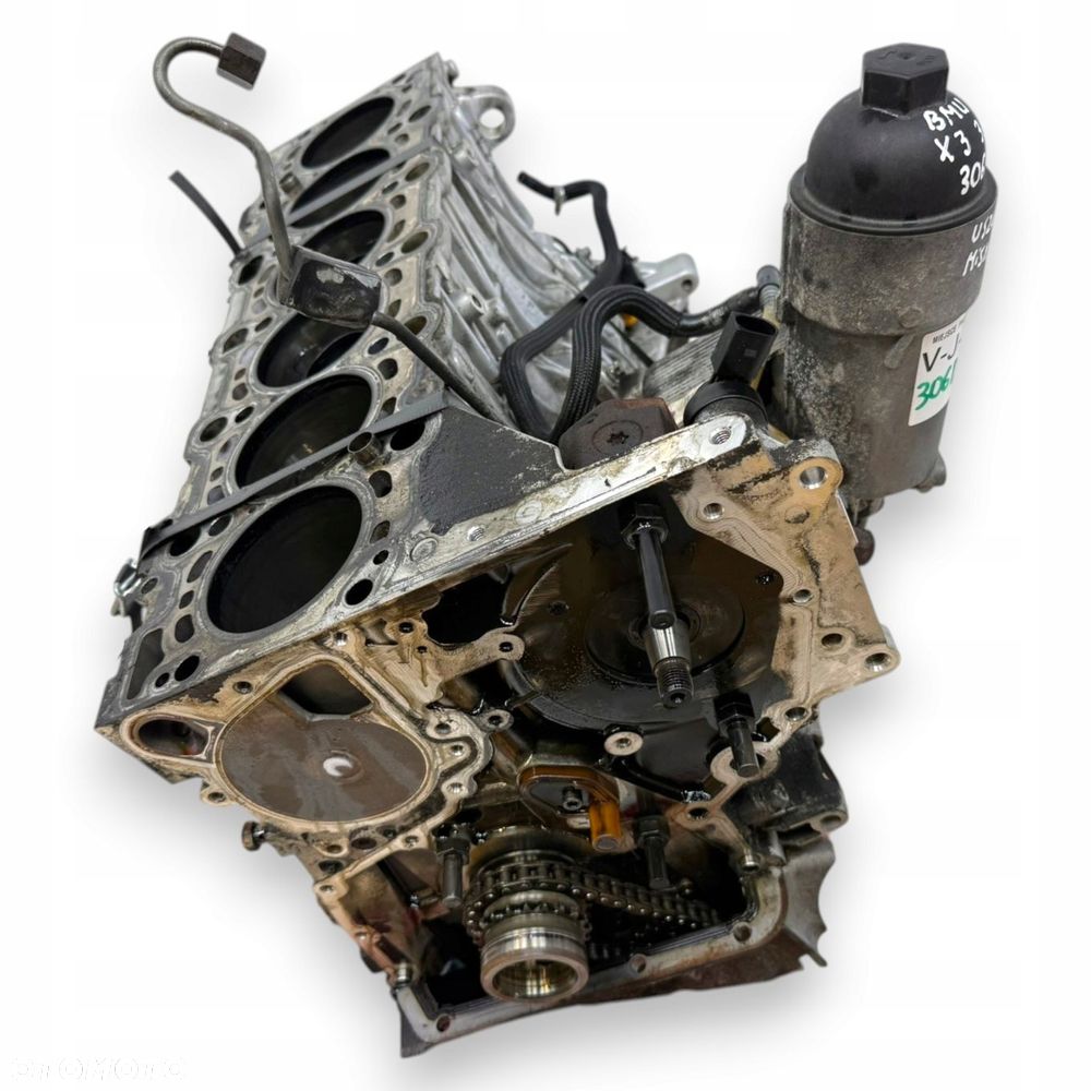 DÓŁ SILNIKA M57D30 BMW X3 E83 X5 E70 X6 E71 3.0 D 306D3 blok wał korbowy - 1