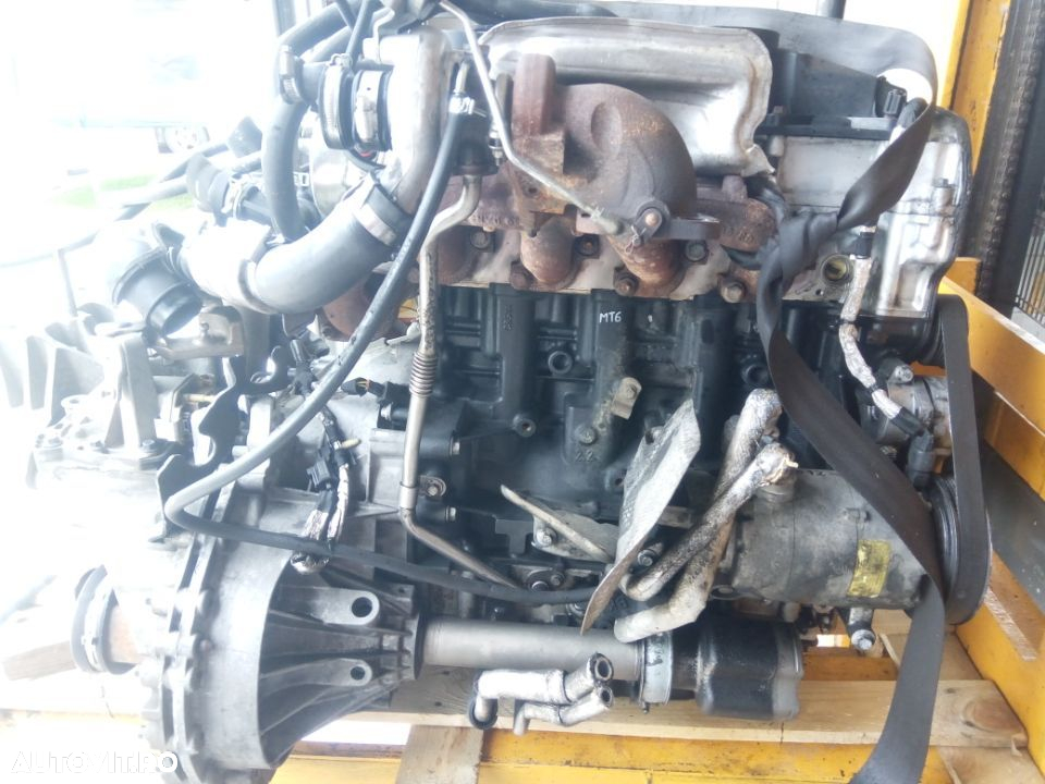 Motor 2.2 hdi 4HV 4HU QVFA euro 4 147 mii km pompa inalta cutie viteze turbo electromotor alternator - 2