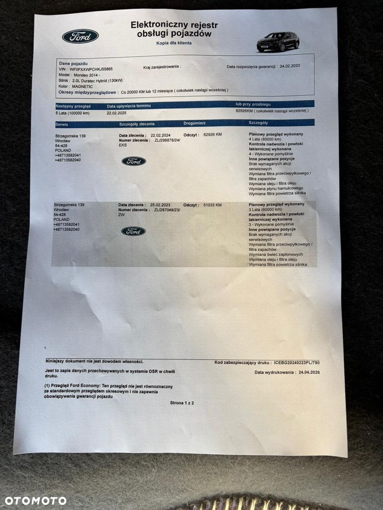 Ford Mondeo 2.0 Hybrid Titanium GPF - 35