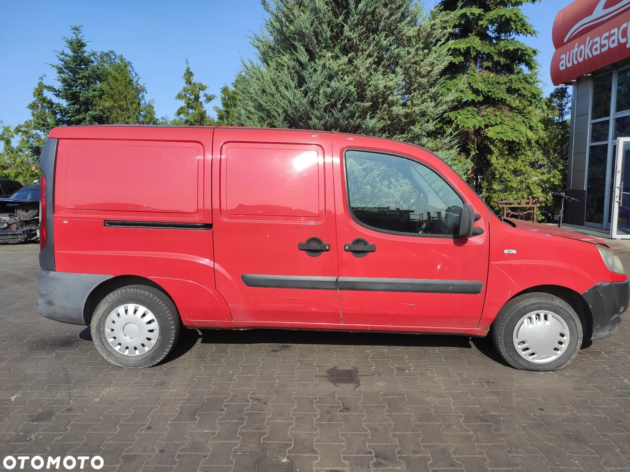 Fiat Doblo Maxi Lift 1.9 JTD 105 KM 233B1000 Skrzynia 55201117 Maska Błotnik Drzwi Zderzak 199 - 7