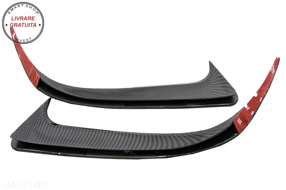 Ornamente bara spate flapsuri Mercedes CLA W117 (2014-2018) Carbon Edition- livrare gratuita - 3