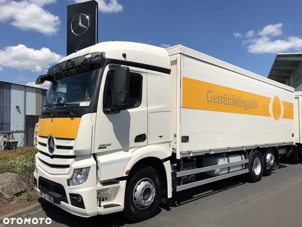 Mercedes-Benz ACTROS * ANTOS *  izoterma*kontener * napojówka*przewierty sterowane *chłodnia *kurier * kwiatówka * grzanie - 1