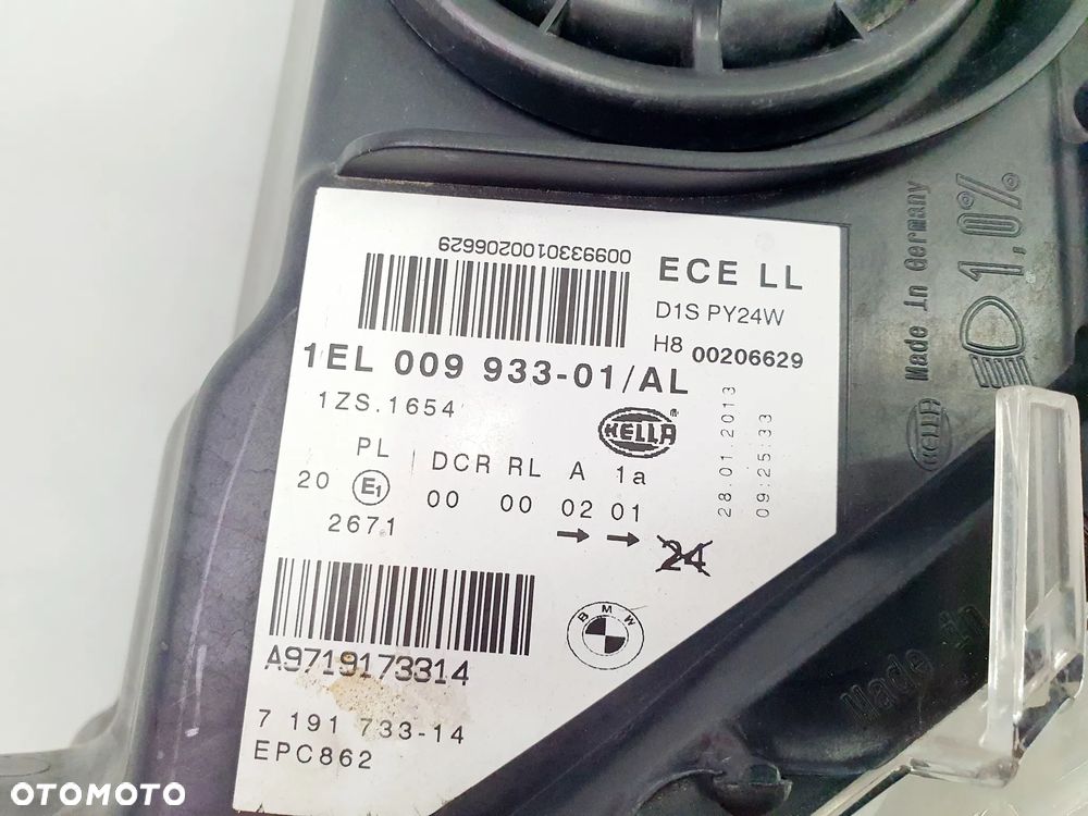 BMW Z4 E89 LAMPA LEWA PRZÓD XENON ORYGINAŁ EU 7191733 - 7