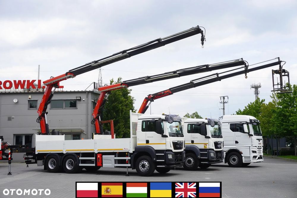 MAN TGS 26.420 6x4 / Fassi F215A.2.24 / Pilot / Rotator / 160 tys. km! / platforma 6.7 m_246474 - 2
