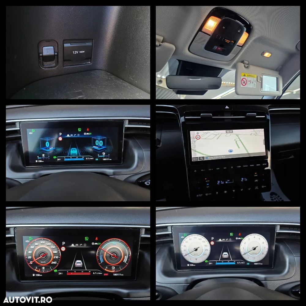 Hyundai Tucson M-Hybrid 1.6 l 180 CP 4WD 7DCT Style - 12