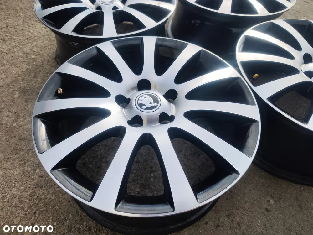 5x112 Felgi Aluminiowe Alufelgi Oryginalne 17 Koła 5L0 SKODA OCTAVIA II III IV 2 3 4 SUPERB YETI KODIAQ KAROQ Legnica ALU-RAD VW SEAT AUDI - 5