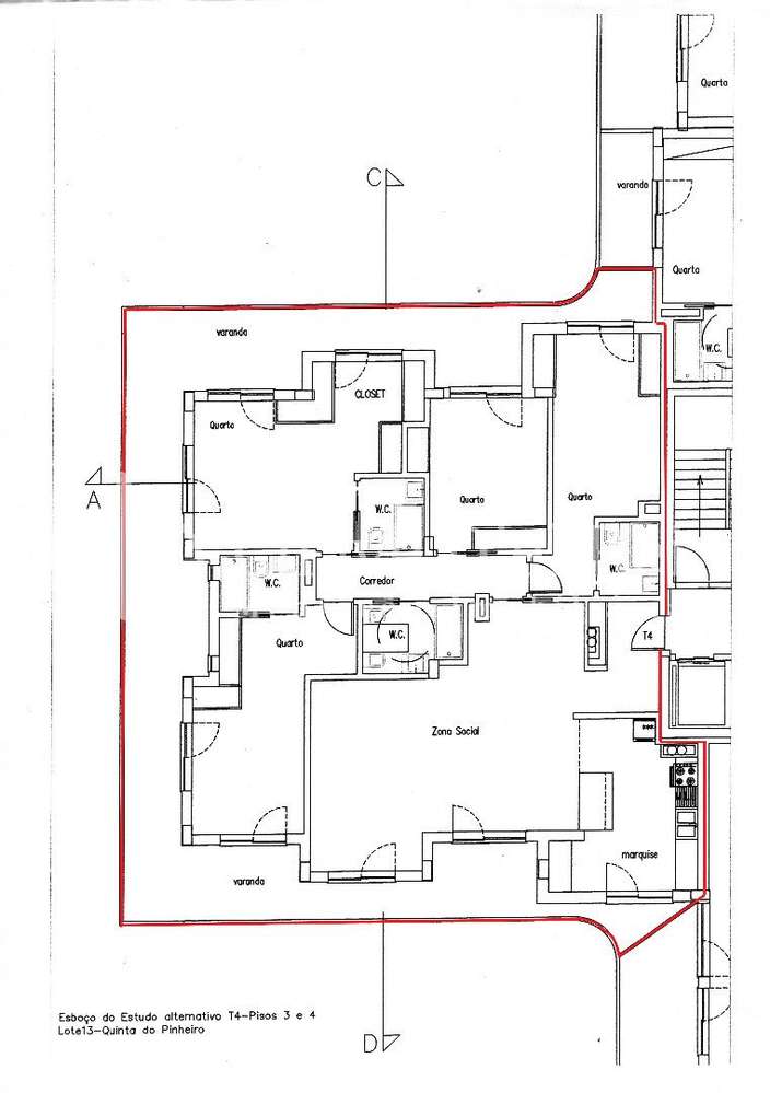 Apartamento T4 Venda em Viseu,Viseu - Grande imagem: 5/16