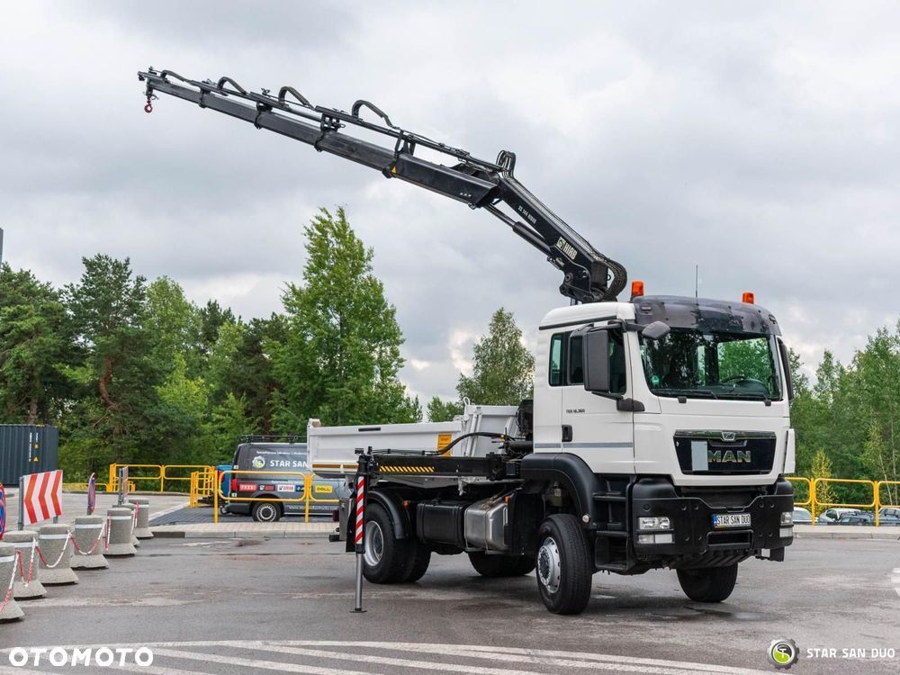 MAN TGS 18.360 4x4 HIAB 144 E-4 HDS Żuraw Wywrotka - 5