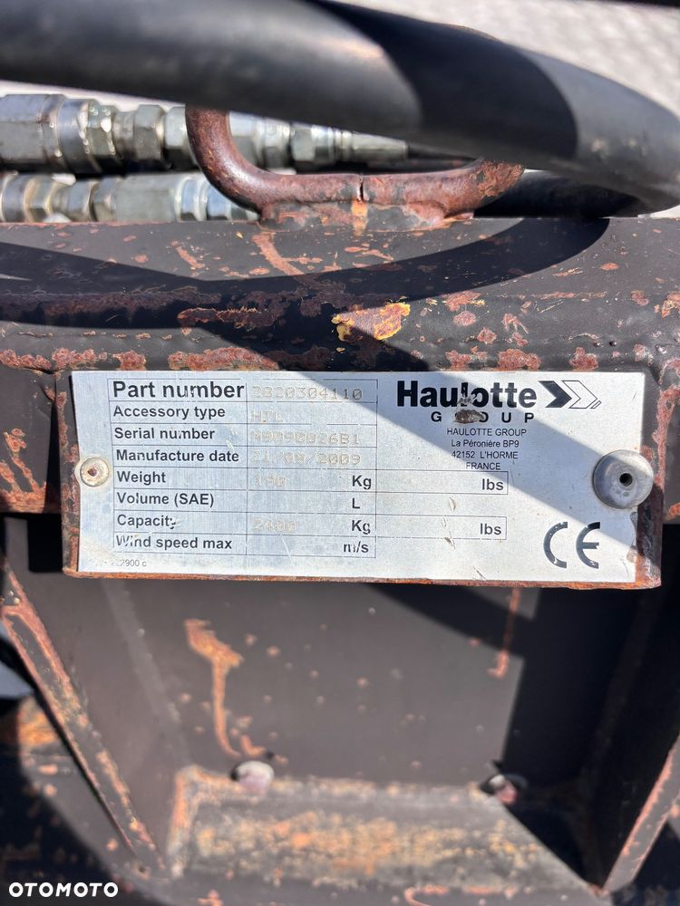 Haulotte Wciągarka 2400kg  Kratownica z wciągarką Faresin 1200 kg - 11