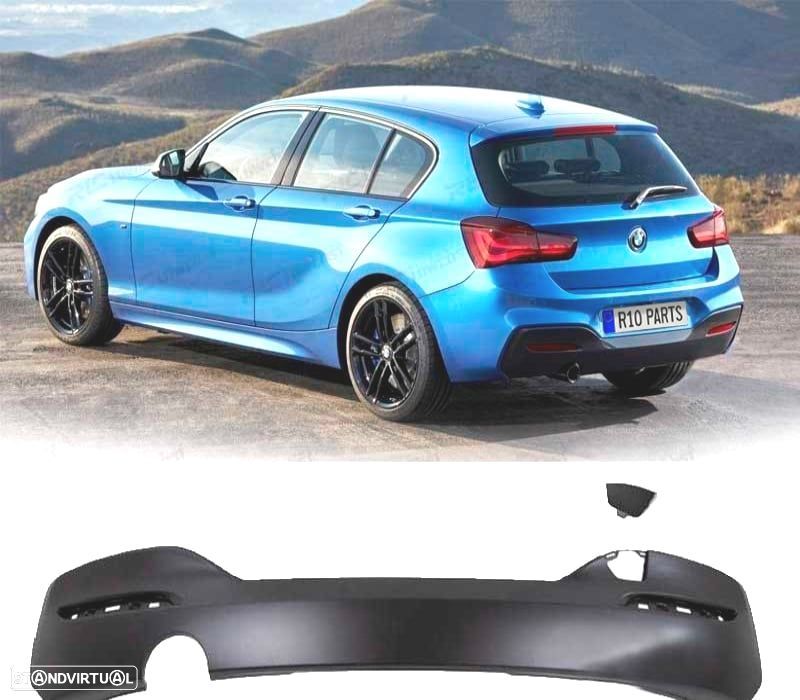 DIFUSOR BMW F20 F21 LCI 15- SAIDA SIMPLE LOOK M - 1