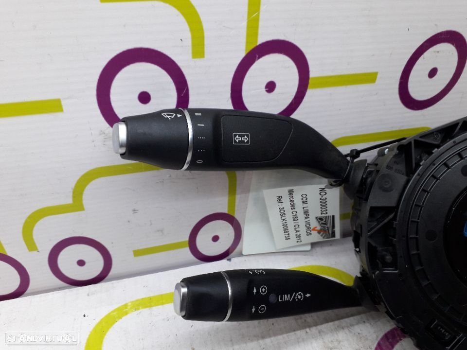 Comutador Limpa Vidros GLK 2.2 CDi 170Cv de 2012 - Ref: 3OSLK10068735 - NO300032 - 3