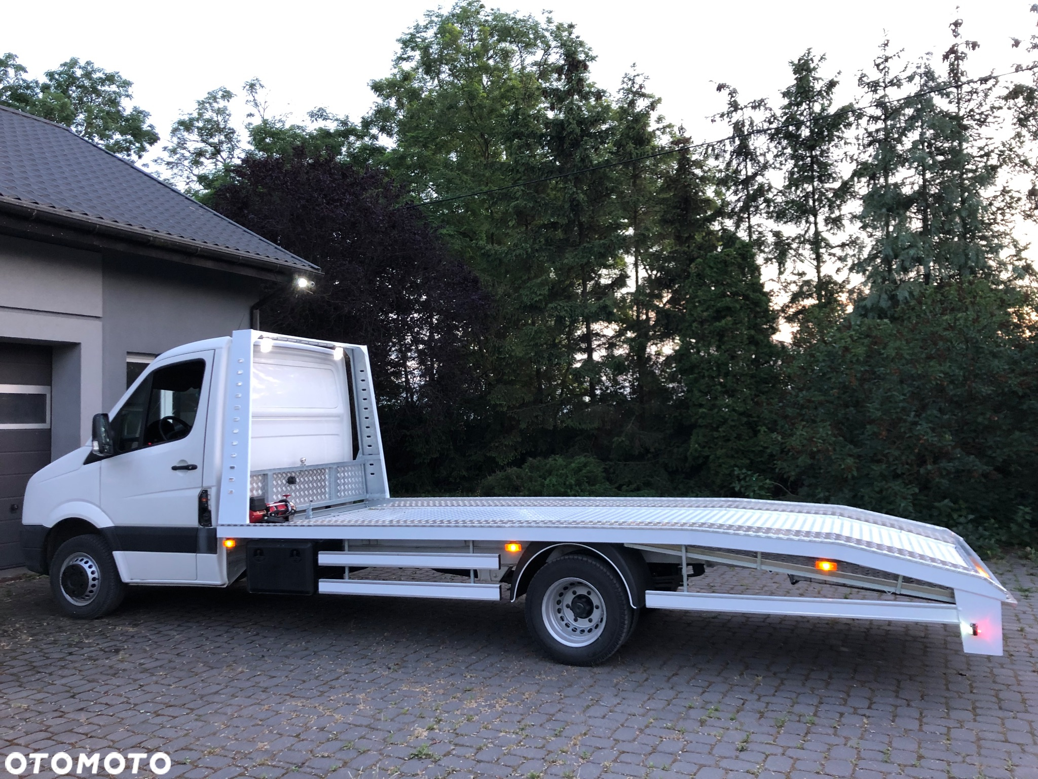 Najazd aluminiowy laweta autolaweta Sprinter Ducato Master Iveco - 9