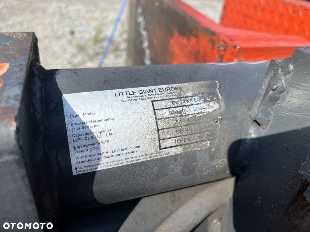 Chwytak do makulatury / bel Little giant BC20XS-EA SP ID OS1750 - 5