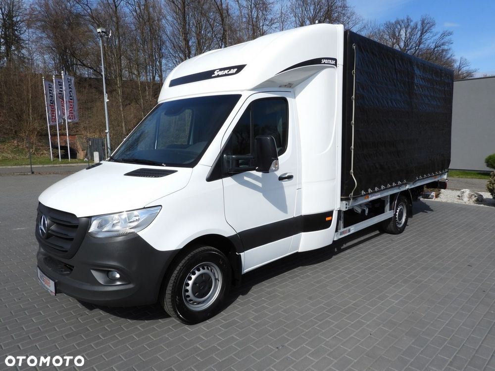 Mercedes-Benz SPRINTER 317 PLANDEKA WINDA 8 PALET WEBASTO TEMPOMAT KLIMATYZACJA  170KM - 7