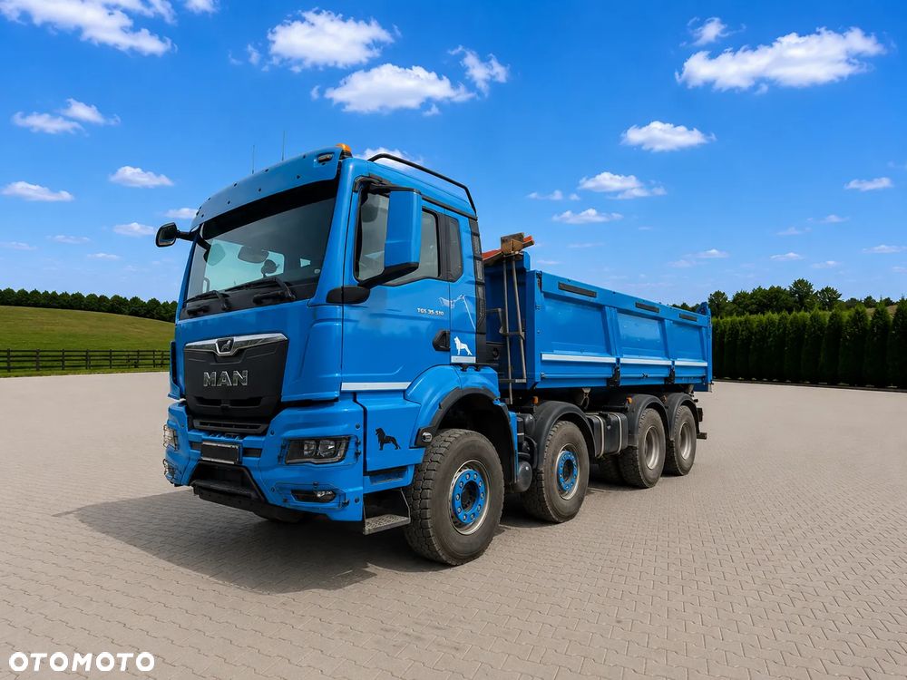 MAN TGS 35.510 8x4 | Wywrotka Trójstronna | 510 KM | 2021 | 157 tys. km