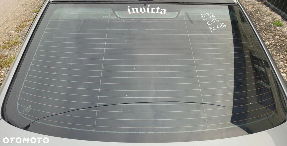 SZYBA TYŁ TYLNA BMW 3 E92 COUPE FOLIA C75 - 1