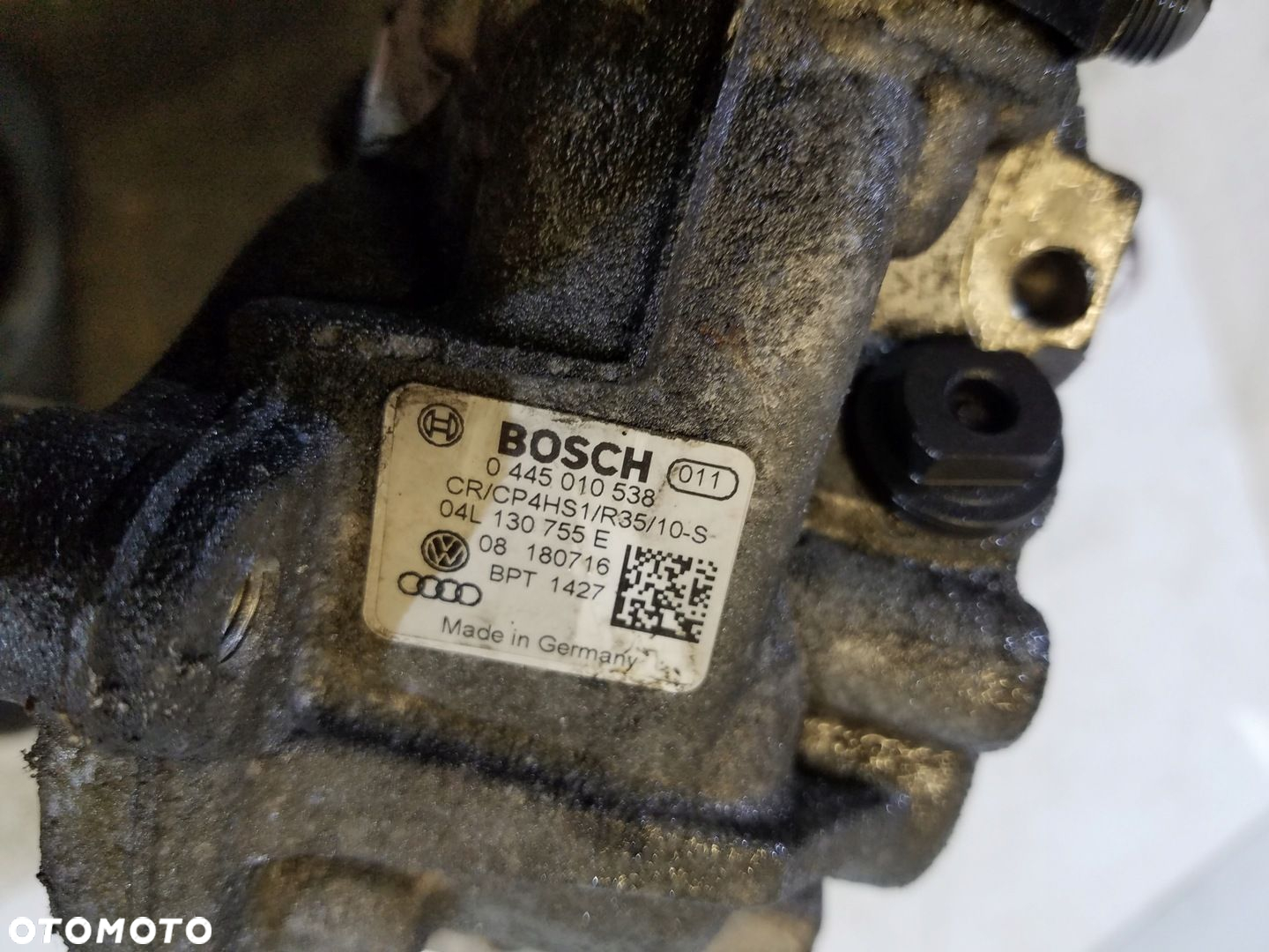 POMPA WTRYSKOWA VW PASSAT B8 1.6 TDI 0445010538 04L130755E - 3
