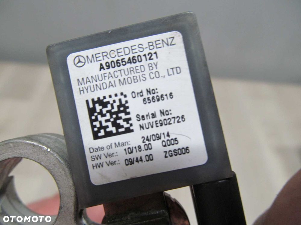 MB SPRINTER 906 LIFT 13-18 KLEMA MINUSOWA MASA A9065460121 - 6