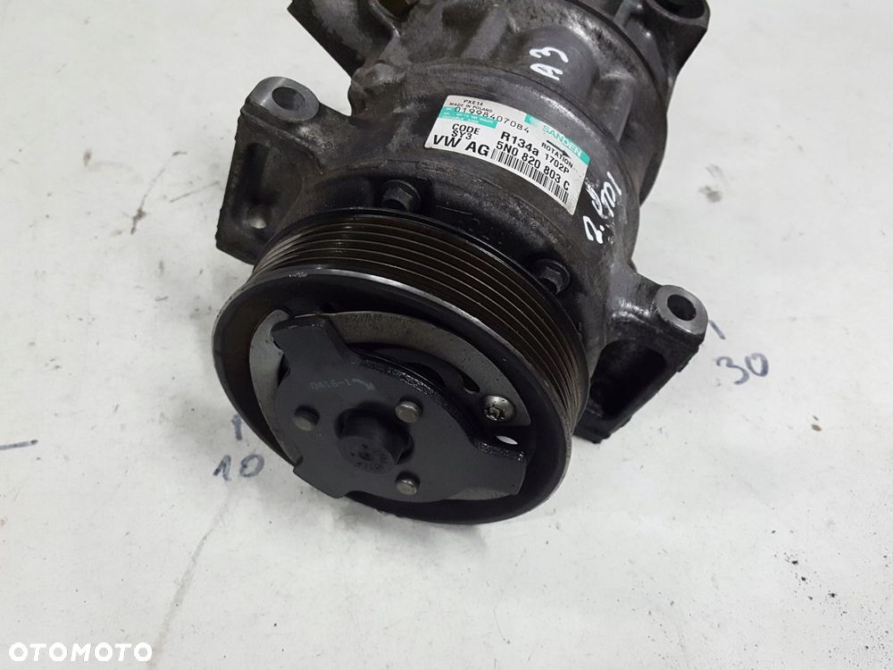 AUDI A3 8P PASSAT B7 TIGUAN 1.6 2.0 TDI SPRĘŻARKA KLIMATYZACJI 5N0820803C - 4